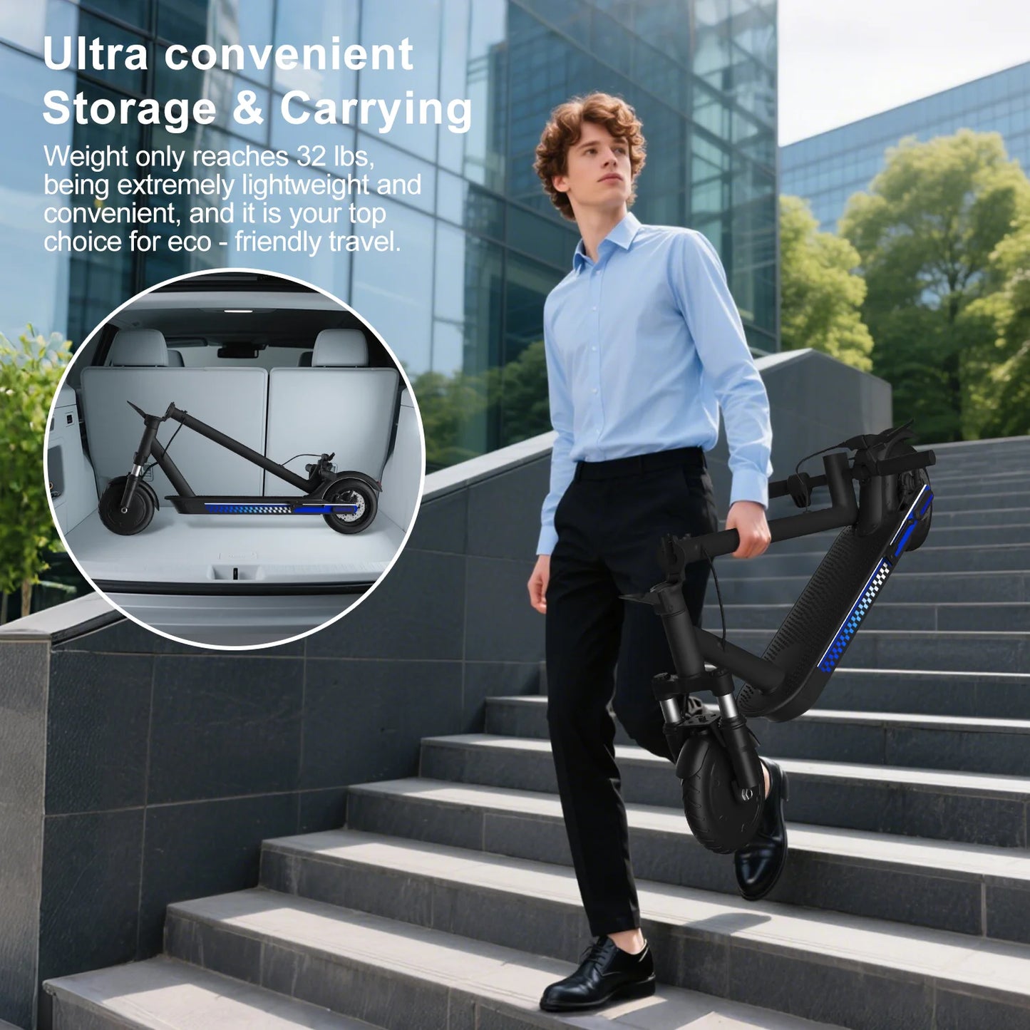 Lightweight E-Scooter Available in USA Spot Warehouse