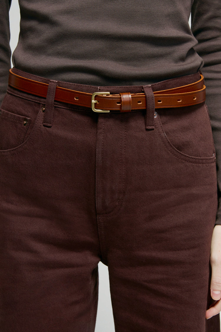 Slope Curve Jeans HJ039 For Women
