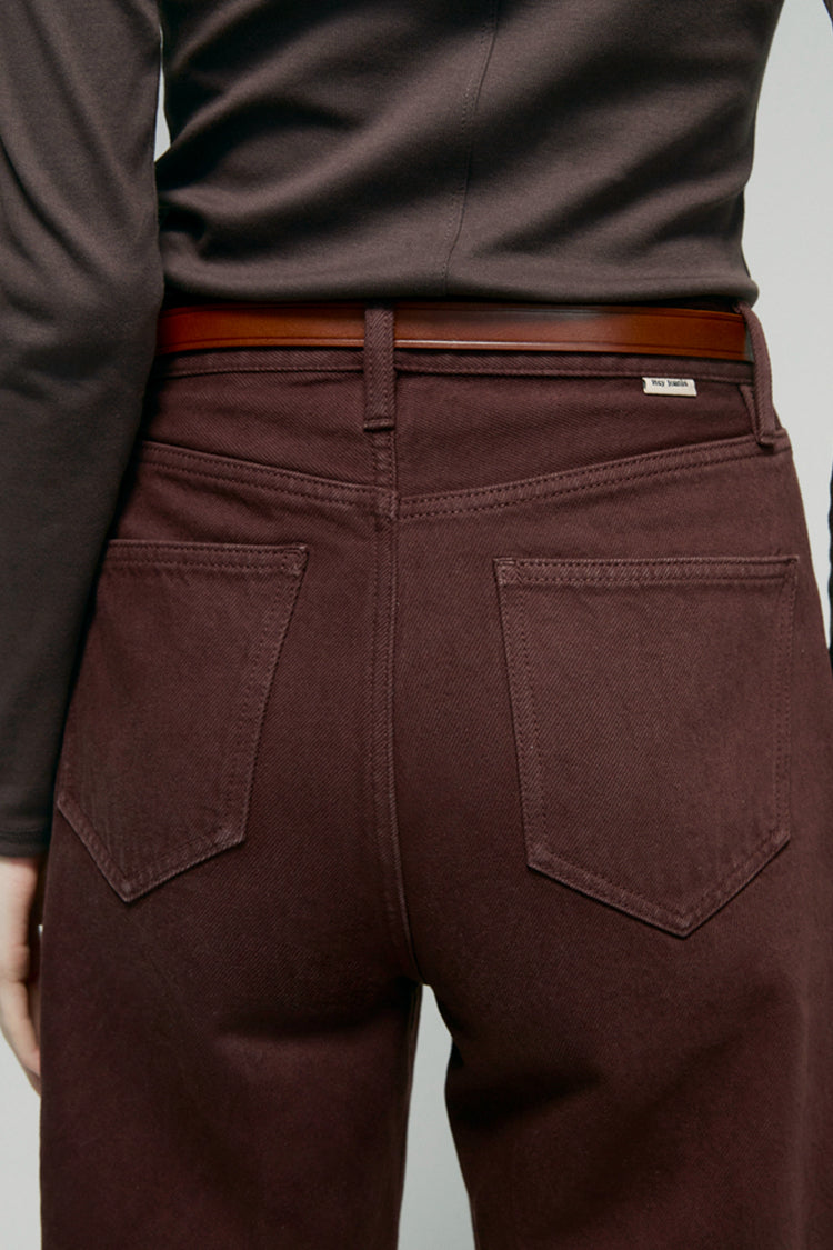 Slope Curve Jeans HJ039 For Women
