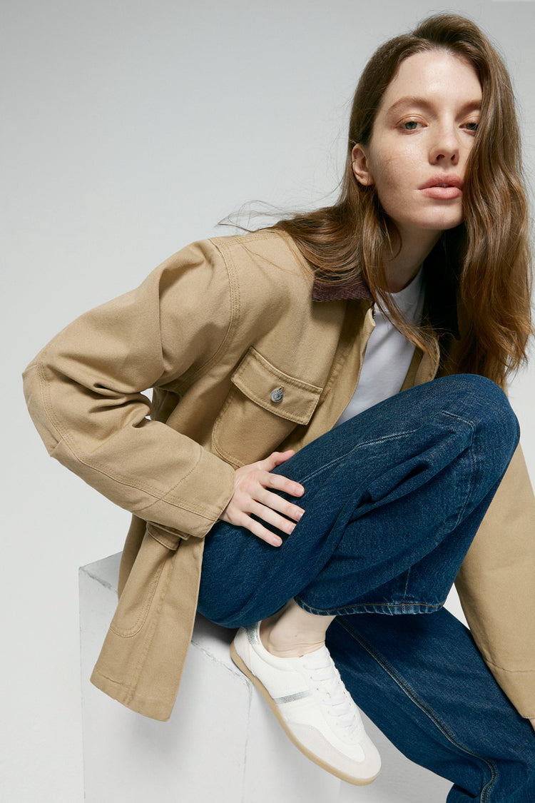 Slope Curve Jeans HJ039 For Women