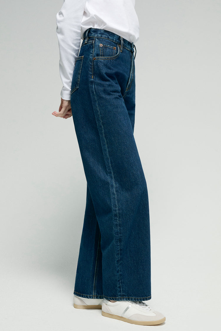 Slope Curve Jeans HJ039 For Women