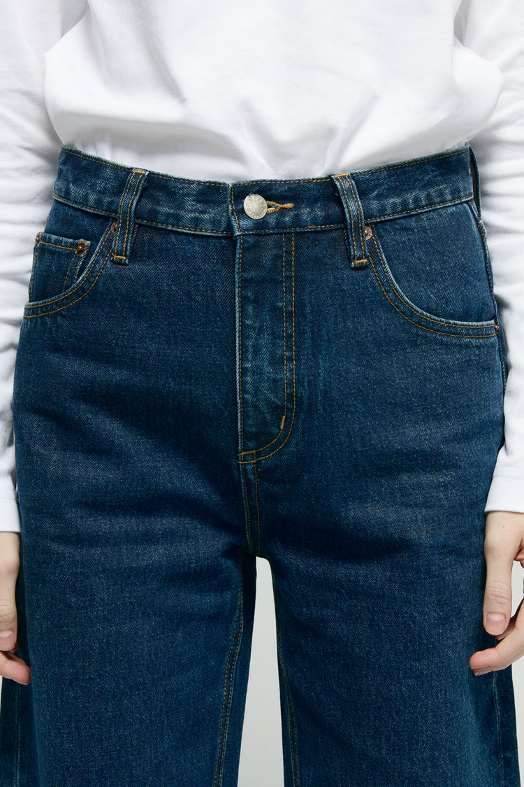 Slope Curve Jeans HJ039 For Women