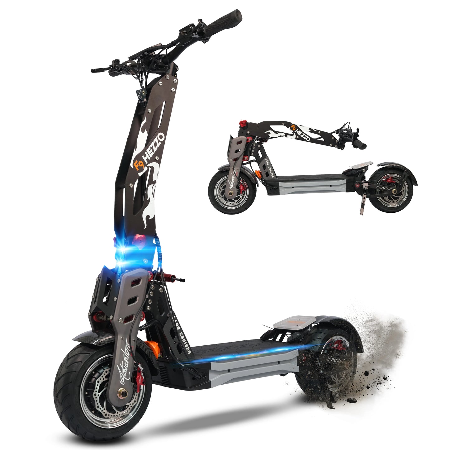 Escooter Fashion 60V 8000W Dual Motors
