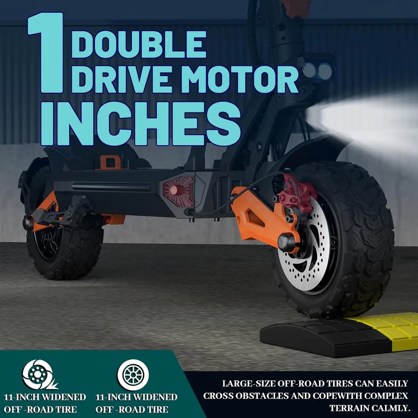 Electric Scooter Adults 6000W Dual Motors