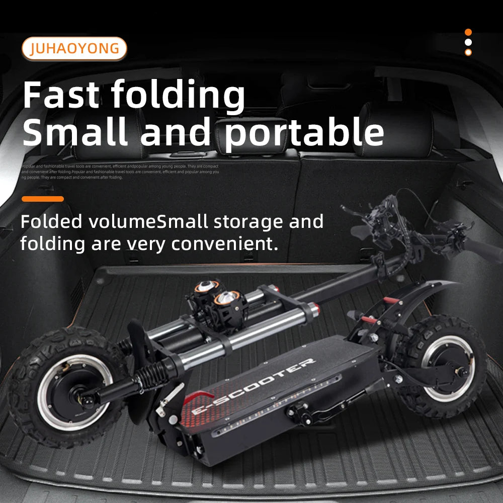 3000W Dual Moter Electric Scooter
