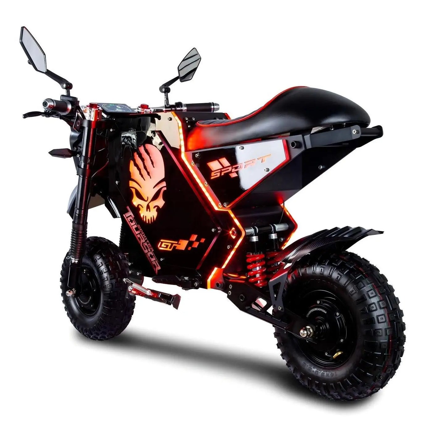High-Speed Electric Scooter 10000W Dual Motor Off-Road Tires