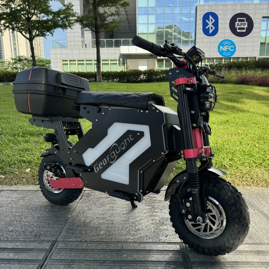 Dual Motor Molo 5 E Scooter 50Ah Battery