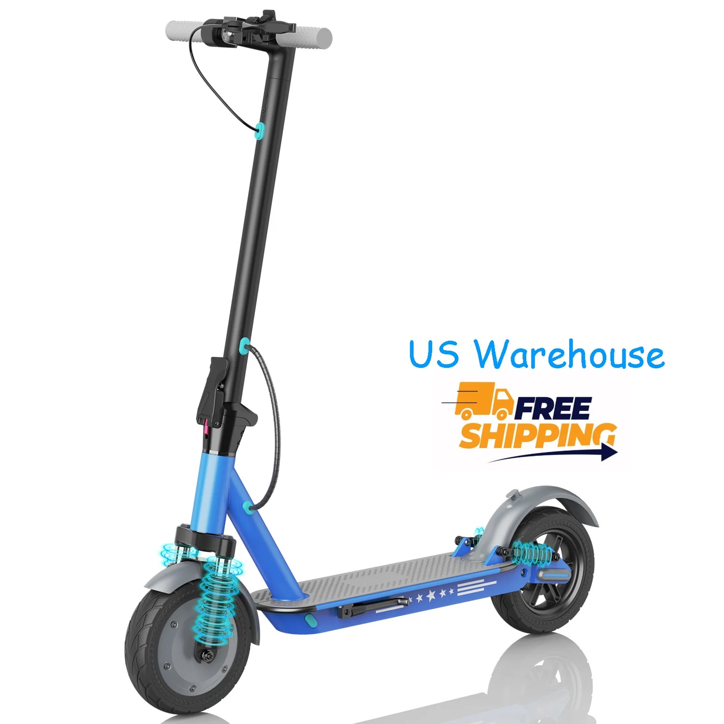 Stylish Electric Scooter with Dual Suspension 36V 13Ah 10 Inch