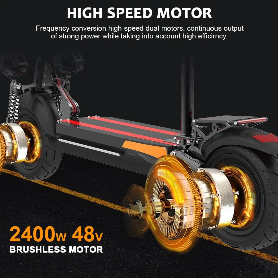 X500  E Scooter 2400W Dual Moto