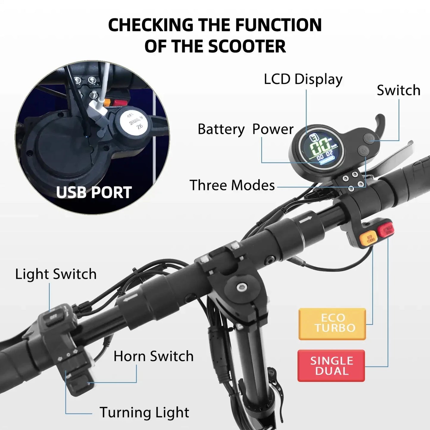 X500  E Scooter 2400W Dual Moto