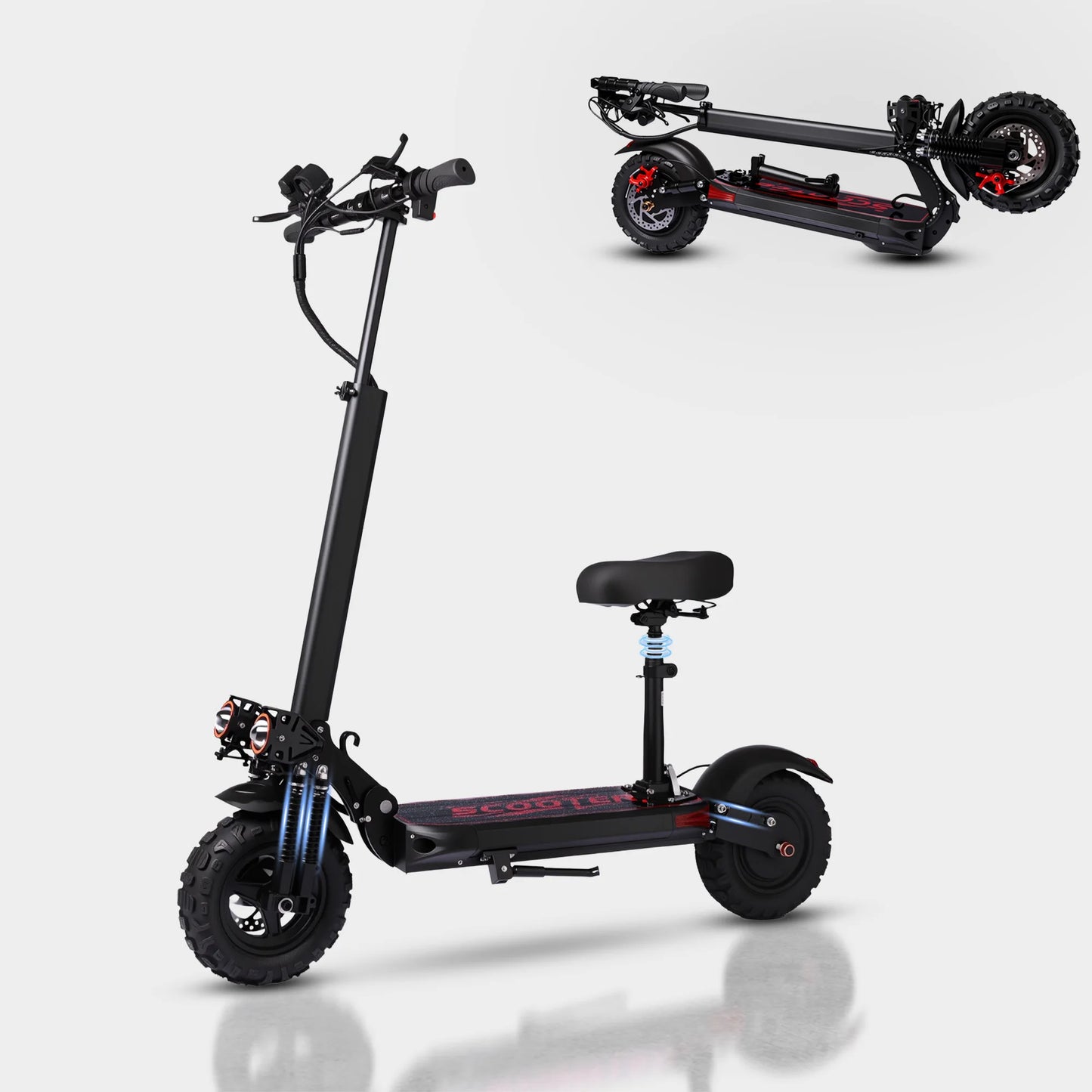 US Warehouse Foldable Urban Commuter E-Scooter with 1200W