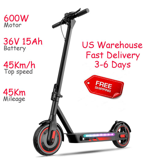 Electric Scooter 600W with Led Long Range