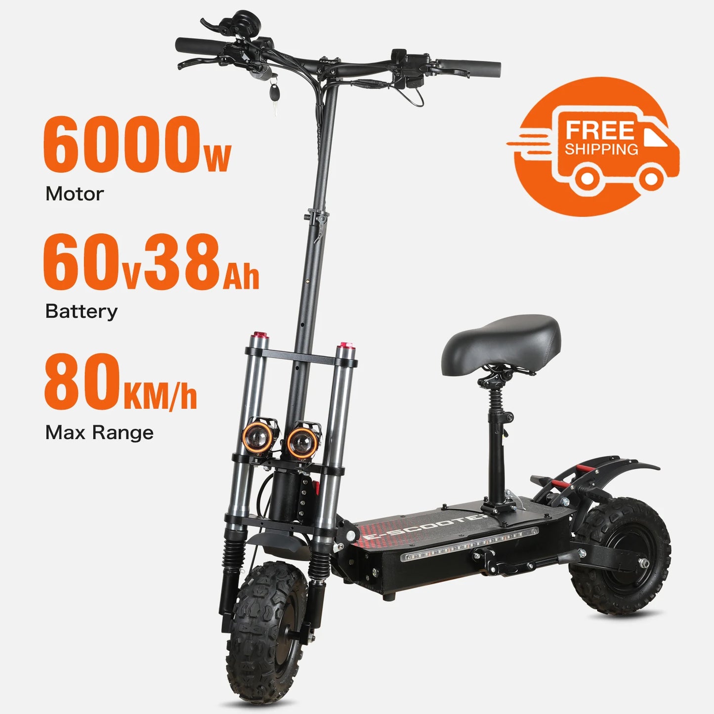 3000W Dual Moter Electric Scooter