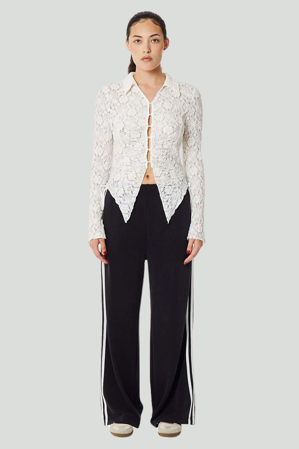 French Terry Bow Jogger For Women