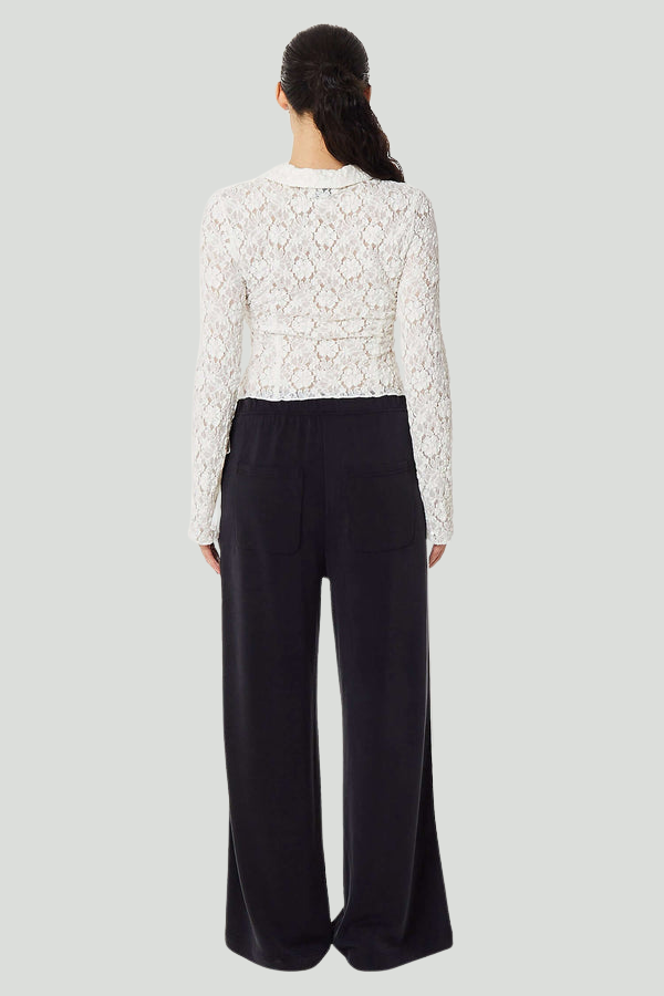 French Terry Bow Jogger For Women