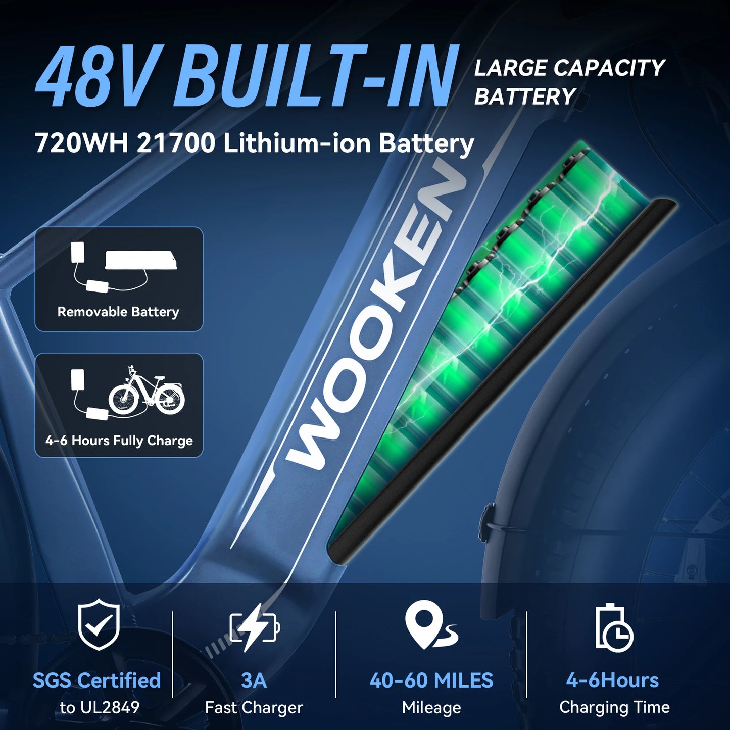Electric Bike 26" x 4.0 Fat Tire